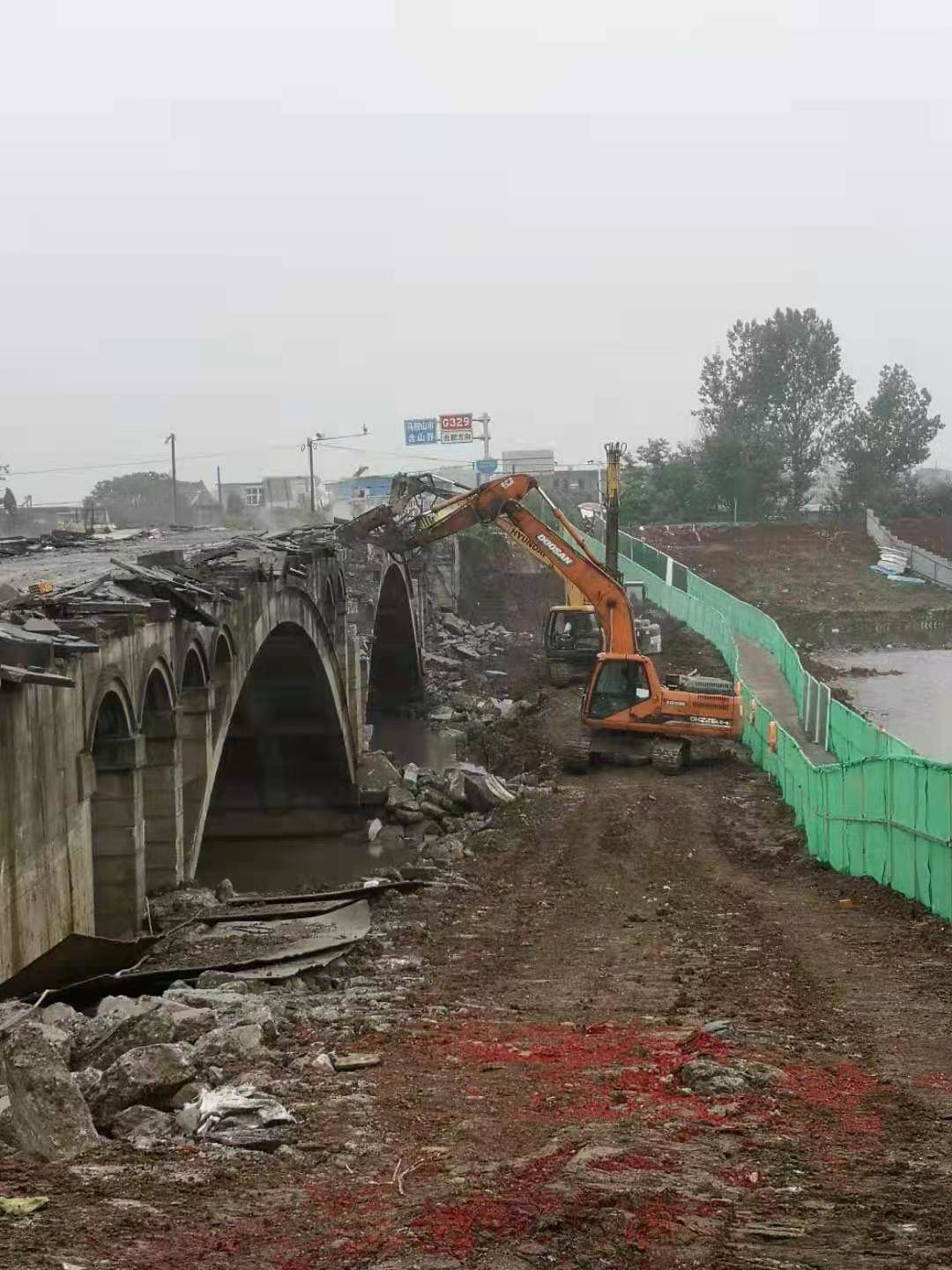 芜湖国道329舟鲁线牛屯河桥维修加固工程顺利完工