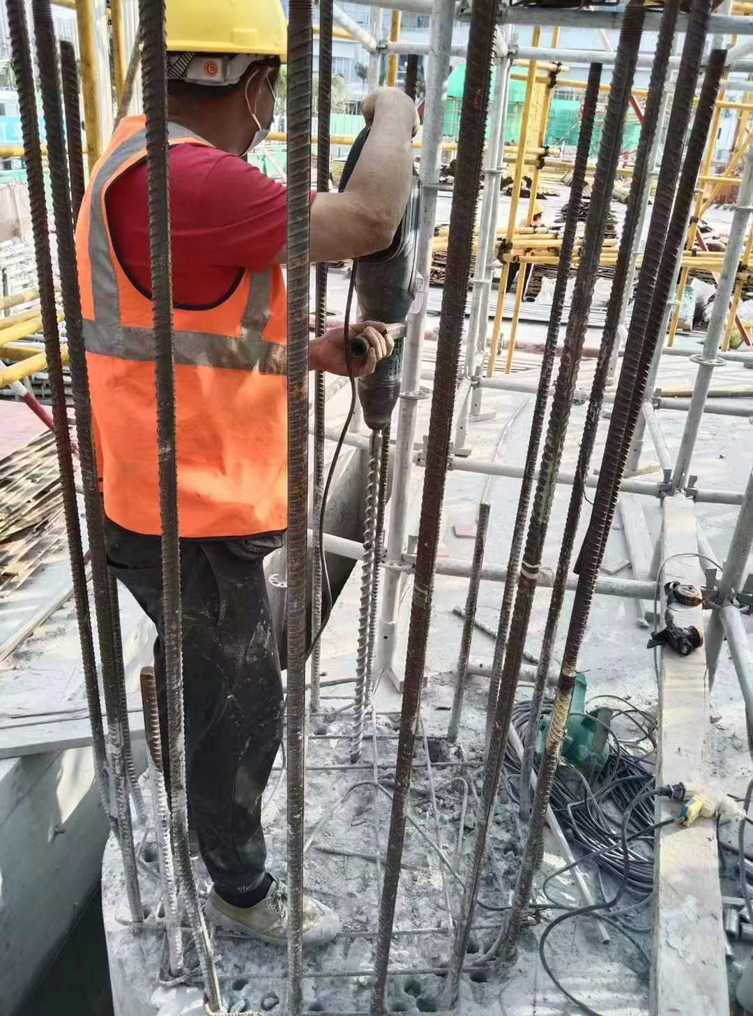 芜湖增大截面法加固框架柱施工方案